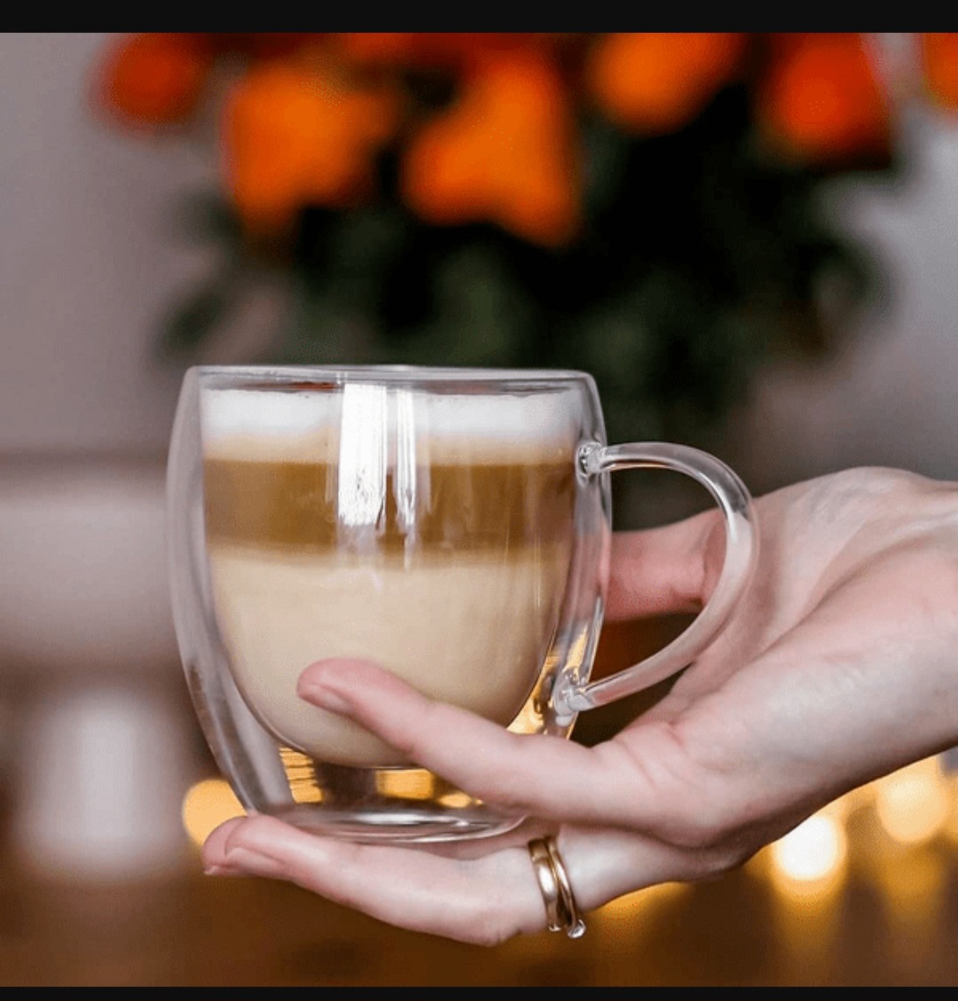 ماگ دو جداره ی پیرکس